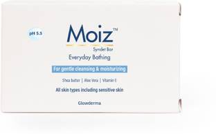 Moiz Syndet Bathing Bar | pH 5.5 | Paraben, Sulphate & Soap Free| For Sensitive Skin