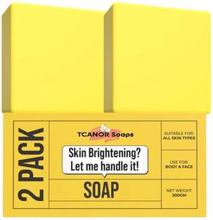 TCANOR Kojic Acid Soap with Pigmentation, Underarm & Reduces Soap for Suitable
