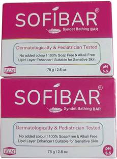 Sofibar Syndet Bathing Bar (2 x 75 g)