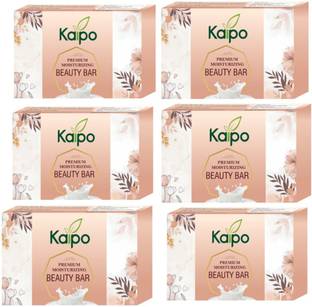 KAIPO Beauty Bar Soap with Vegetable Oils for Great Effect (6 Pack)