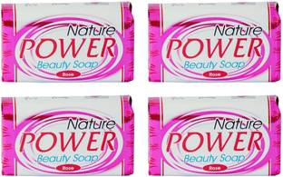 nature power NaturePower Rose Beauty Soap Pack of 4