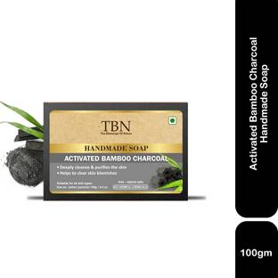 TBN 100% Natural Charcoal Soap| Deeply cleanses and detoxifies| Reduces acne