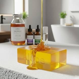 ALOE E Transparent Organic Soap Base(Made with Honey & Glycerin)