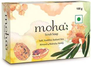 Moha Scrub Soap (Pack of 3)