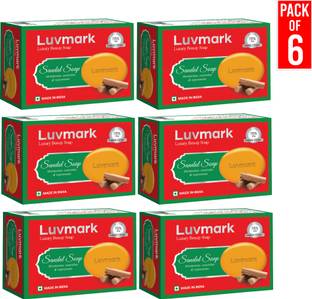 luvmark Luxury - Sandalwood Soap | Indulge in luxury with the rich aroma of sandalwood
