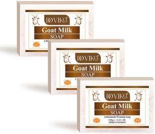 Doviko Goat Milk Soap - Pack of 3 (375gm)
