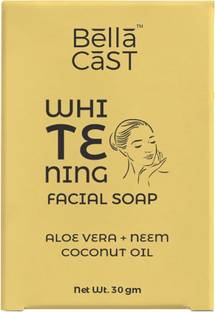 BellaCast Aloe Vera + Neem Coconut Oil Facial Soap | Hyderated & Nourishes Skin