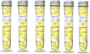 Cursive Combo of Travel Paper Soap, Flower-Heart Design Bottle