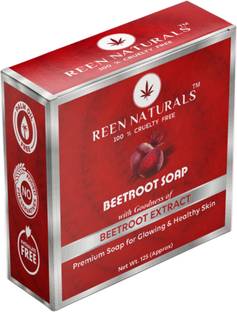REEN NATURALS Beetroot Soap | Premium Soap for Glowing Healthy Skin | Natural Beetroot Extract