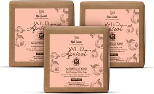 Nat Habit Wild Apricot Soap - Protects Natural Oils, Fights Aging & Clears Blemishes