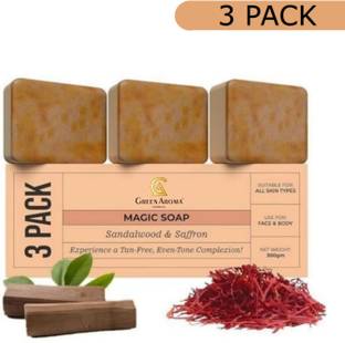 GreenAroma Essential Ghar magic soap Detan Soap tan removal, Deep Cleansing for Silky Smooth Skin