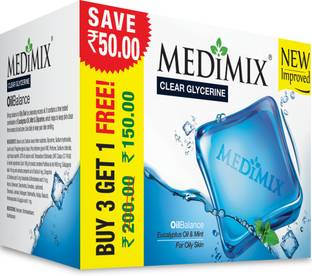 MEDIMIX Clear Glycerine - Oil Balance Soap