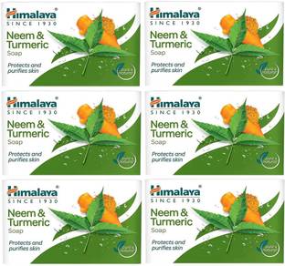 HIMALAYA Neem & Turmeric Soap (6X75g)