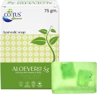 coitus lifesciences Aloe Vera Handmade Soap | With Glycerine For Acne, Pimple & Skin Whitenning
