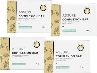 ASSURE Complexion bar is a nourishing bathing bar (extracts of Kesar and honey)