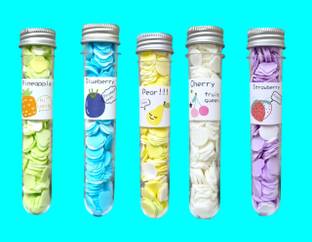 Cursive Travel Solid Paper Soap\Hand Wash\Portable Soap Flower Design Tube