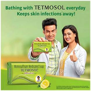 Tetmosol Soap Keep Skin infection itching100 GM soap pack 2
