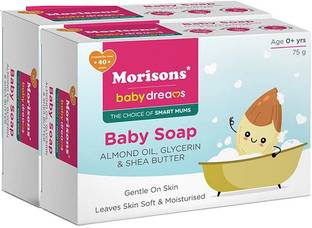 Morisons Baby Dreams Baby Soap Combo - 75gm Pack of 2 -