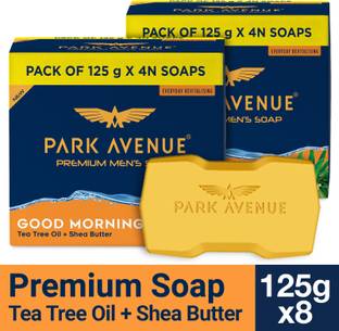 PARK AVENUE Premium Men's Soaps for Bath-Good Morning-Grade 1 Soap-For All Skin Types