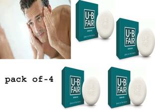 U-B FAIR Bathing Soap/Bar 150gm Each Pack of 4