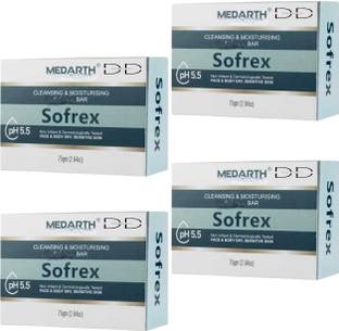 DOOMSDAY SOFREX MOISTURISING CLEASING SOAP FOR DRY,SENSITIVE FACE & BODY SKIN PACK OF 4