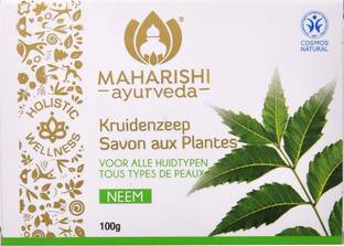 MAHARISHI ayurveda Neem Soap Soft and Radiant Skin Nourishing Cleansing Healthy Bright Skin