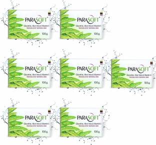 parasoft Moisturising Cleansing Body Soap For Dry Skin-100g(Pack of 7)