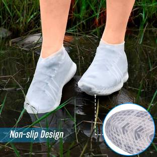 GARIHC ENTERPRISE Non-Slip Waterproof Shoe Covers Reusable Silicone Cover(Medium)