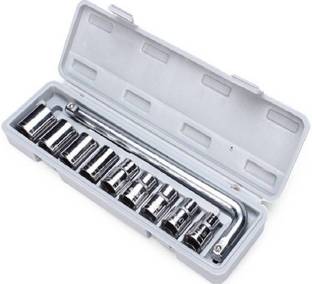 RMGS Tool Kit Socket Set 10Pc Socket Wrench| L Type Spanner | Mechanical Maintenance Socket Set