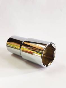 4MECH 22mm Long Socket, Hardened and Tempered 22mm Long Hex Socket 1/2 Drive Socket Set