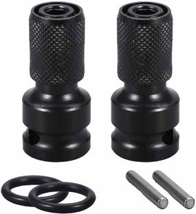uptodatetools 1/2 to 1/4 Impact Adapter Female Socket Adapter Impact Driver Socket Adapter Socket Set