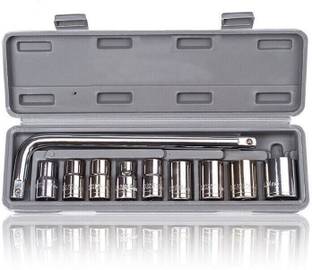 MOHINNI CREATION 10P Hand Tool Kit Set For Repairing Work, DIY, Auto Repairs Car & Bike Socket Set