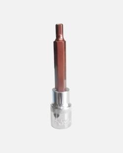 TOM Heavy Duty 6 MM Long Hex Bit Socket 1/2" Drive Socket Set