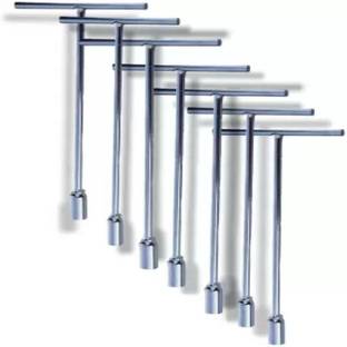 GrabMoor G1264 STEEL T SPANNER - 8MM, 10MM, 11MM, 12MM, 13MM, 14MM, 15MM I EASY TO USE. Socket Set