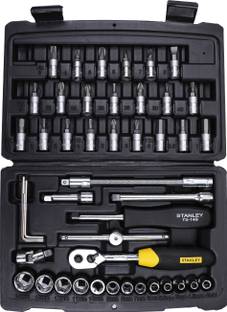 STANLEY 1/4 Inch Sq Dr Socket Set
