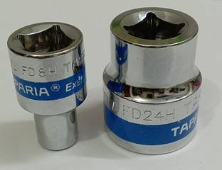 TAPARIA 1/2" Square Drive Flank Drive GOTI 8MM & 24MM Socket Set
