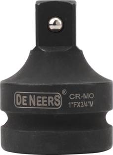 De Neers 1/2inch (F)X3/4inch (M) Drive Impact Sockets Adaptors Socket Set