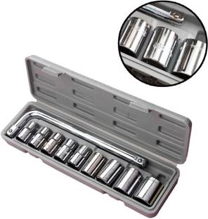 ValueShop 10 Pieces Hand Tools Wrench Set Spanner Set Tool Kit Socket Set