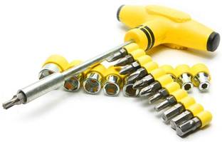KARTCITY 24 Pcs Tool Kit Set Jackly Tool kit Combination Tool Wrench Tool Kit Magnetic Socket Set