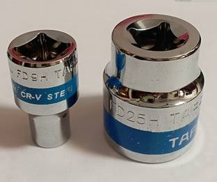 TAPARIA 1/2" Square Drive Flank Drive GOTI 9MM & 25MM Socket Set