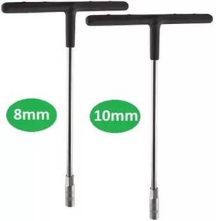 Ubod T Spanner Set of 2 -8 mm & 10 mm Spanners Socket Set