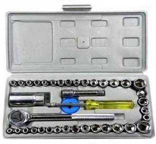 Niavaa 1 Set of 40 Pieces Multipurpose Tool Kit Socket Set