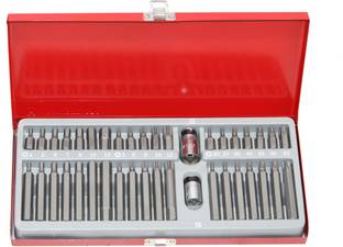 Digital Craft 40pcs / set Hex Star Spline Socket Screwdriver Bit Set 1/2 "3/8" Drive Sockets Power Tool Bits Set Car Van Repair Tools Kits Socket Set
