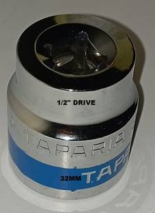 TAPARIA 1/2" Square Drive Flank Drive GOTI 32MM Socket Set