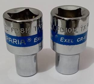 TAPARIA 1/2" Square Drive Flank Drive GOTI 8MM & 10MM Socket Set