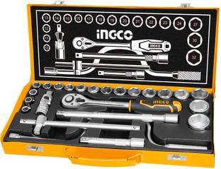 INGCO 24 Pcs 1/2" socket set Socket Set