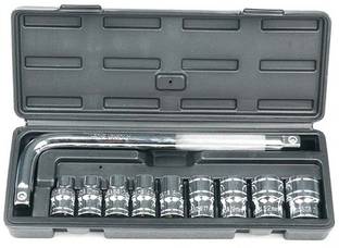 Zeno volt 10 socket toola box Socket Set