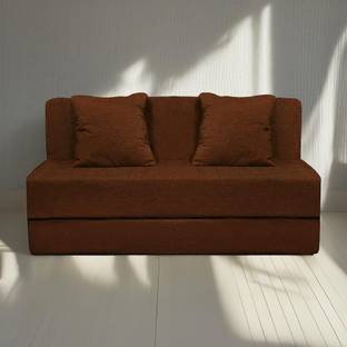 TAPODHANI INTERNATIONAL 2 Seater Double Foam Fold Out Sofa Cum Bed