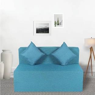 Expecting Smile 2 Seater Double Foam Fold Out Sofa Cum Bed