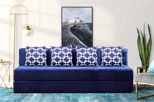 Dream Nest For 4 Person 4 Seater Double Foam Fold Out Sofa Cum Bed